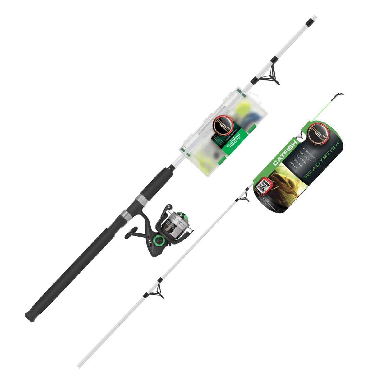 South Bend R2F2-CF/S Ready 2 Fish Catfish Spin Rod and Reel Combo – Toolbox  Supply
