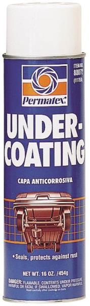 Permatex 80072 Car Undercoating, 16 Oz