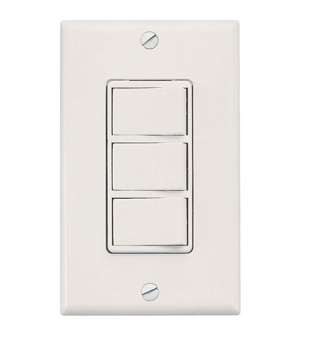 Air King AKS3 Triple Toggle Switch, 3 Function