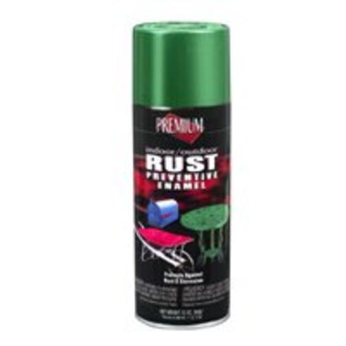 Premium RP1010 Rust Prevent Spray, Hunter Green, 12 Oz Toolbox Supply