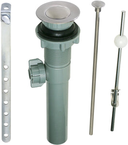 Plumb Pak PP820-70DSBN Diamond Shine Pop Up Complete Assembly, 1-1/4"