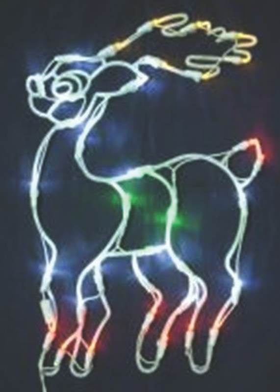 Santas Forest 18001 Window Led Deer Lights,16"