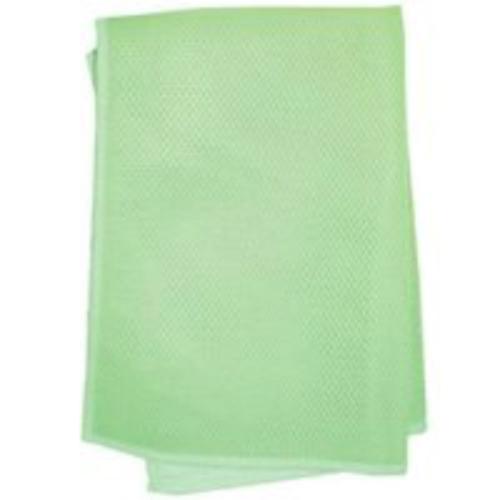 SM Arnold 25-860 2-Sided Microfiber Mesh Netting Towel 16"x24", Green