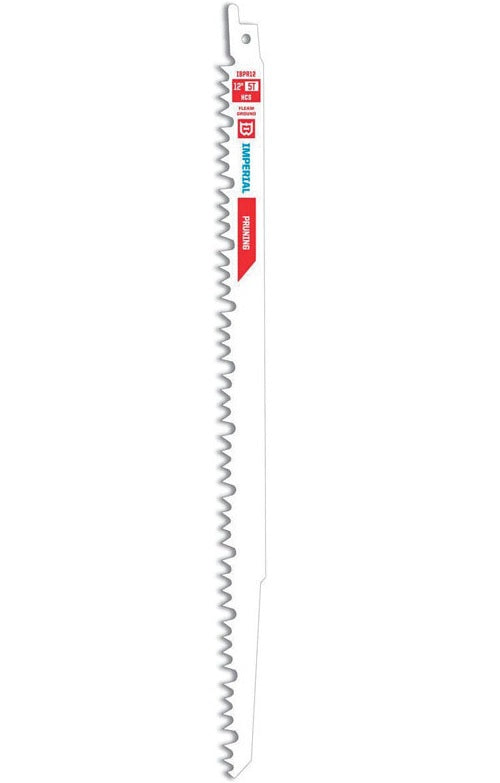 Imperial Blades IBPR12-1 Reciprocating Saw Blade, 5 TPI, White