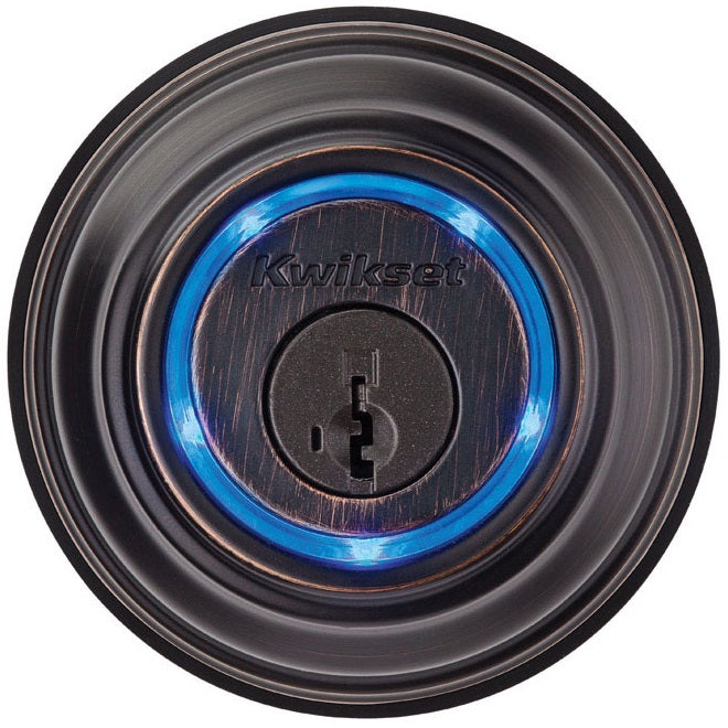 Kwikset 925-11P KEVO 925 Kevo Bluetooth Electronic Lock, Venetian Bronze