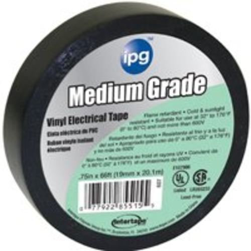 Intertape 85835 Premium Vinyl Electric Tape, 3/4" x 66'