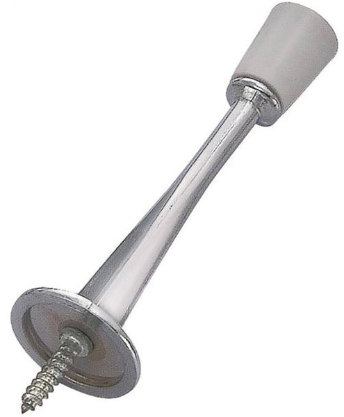 Prosource H20-Z022-PS Baseboard Doorstops, Chrome