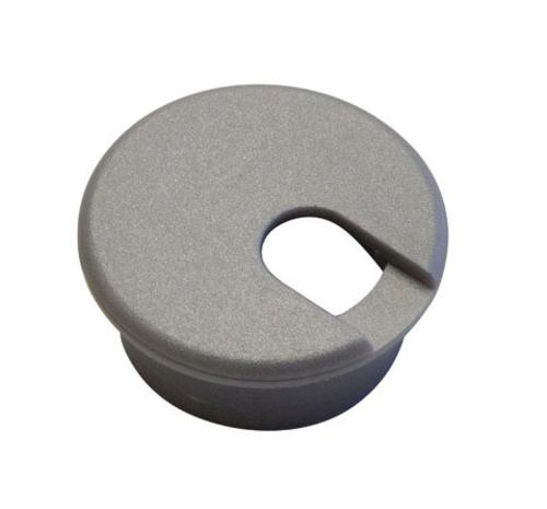 Jandorf 61621 Adjustable Computer Grommet, Gray, 2-3/8", Grey