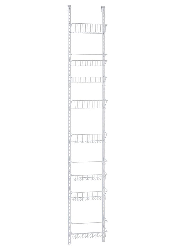 Closetmaid 123100 Adjust Wall Rack, 8 Tier, White