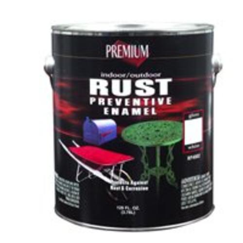 Premium RP4002 Gloss Rust Preventive Oil-Based Enamel 1 Gal, White