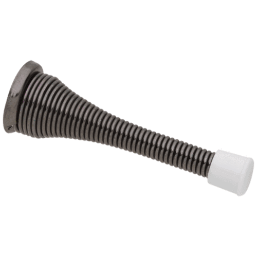 Stanley Hardware 326-017 Pewter Spring Door Stops, 3"