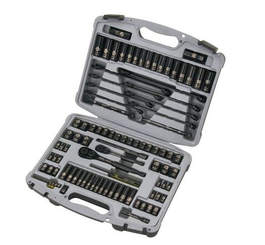 Stanley 92-839 Black Chrome Socket Wrench Set, 99 Piece