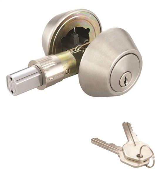 ProSource T-D102SS Deadbolt, Stainless Steel