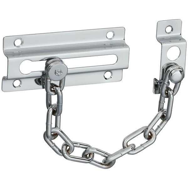 National Hardware N273-615 Sliding Door Chain, Die Cast Zinc, Chrome Plated