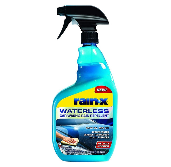 Rain-X 620100 Car Wash & Rain Repellent, 32 Oz