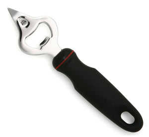 Norpro 126 Grip-Ez Stainless Steel Can/Bottle Opener, 7"