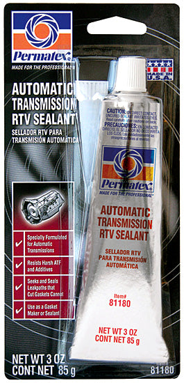 Permatex 81180 Automatic Transmission RTV Gasket Maker, 3 Oz