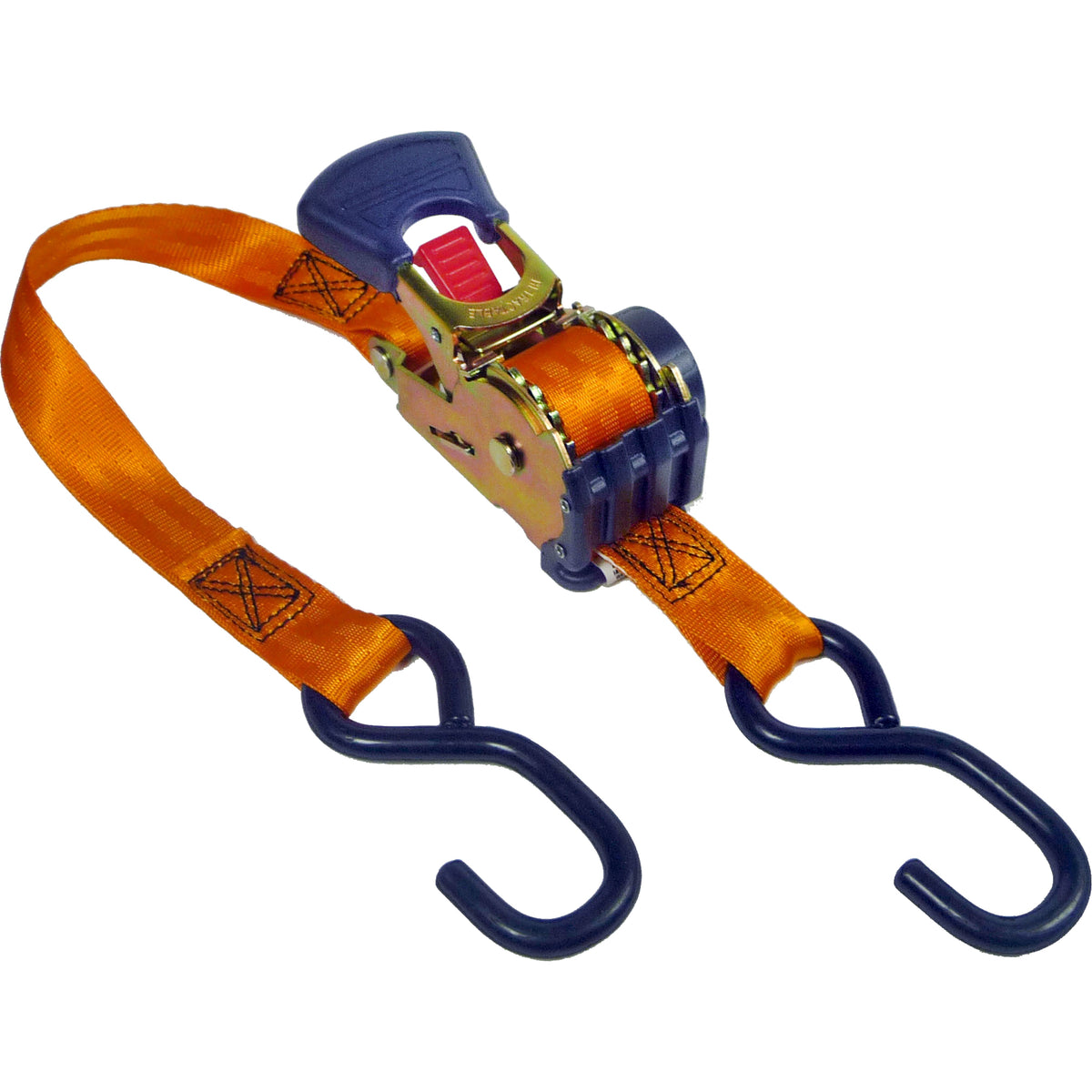 Keeper 05561 Retractable Ratchet Tie Down, 1" x 6&#039;