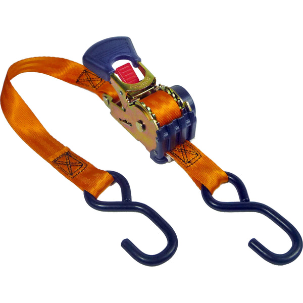 Keeper 05561 Retractable Ratchet Tie Down, 1" x 6&#039;