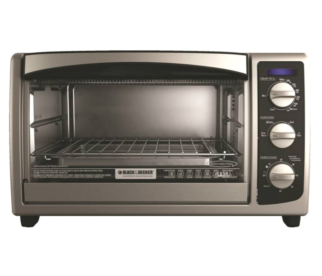 Black & Decker TO1675B Conventional Toaster Oven, 6 Slice