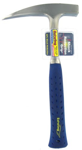 Estwing® E3-22P Prospecting Pick Hammer with Shock Reduction Grip®, 13", 22 Oz
