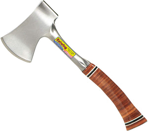 Estwing E24A Sportsman's Axe with Leather Grip & Nylon Sheath, 14"