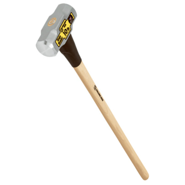 Collins MD10HC Double Face Sledge Hammer with 36" Hickory Handle, 10 Lb Head