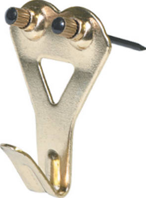 Hillman 122272 Classic Picture Hangers with 2-Nails, 50 Lb, 2-Pack