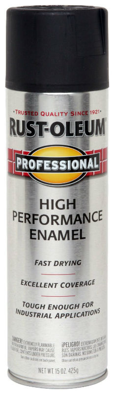 Rust-Oleum® 239107 Performance Protective Enamel, 15 Oz, Semi-Gloss Black