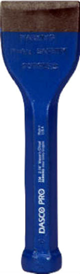 Dasco Pro 334-0 Mason Chisel, High Carbon Steel, 2-1/4" x 7-1/2"