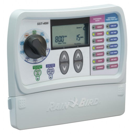 Rain Bird® SST-400I Indoor Simple to Set Irrigation Timer, 4-Station