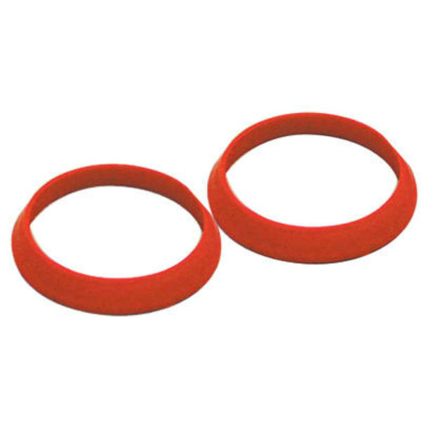 Keeney® 1765TPRU Tapered Reducing Thermo Plastic Rubber Washer, 1.5"x1.25", Red