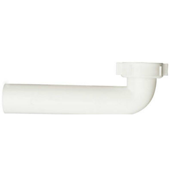 Keeney® 101AWK Plastic Direct Connection Waste Arm, 1-1/2" x 7", White