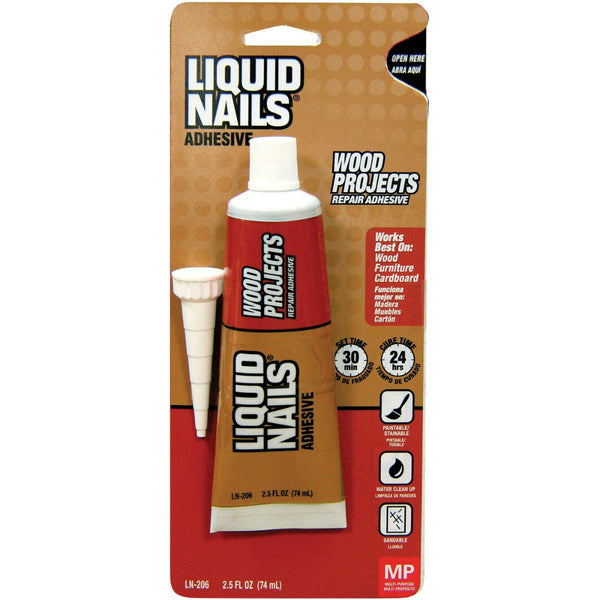 Liquid Nails® LN-206 Wood Projects Repair Adhesive, 2.5 Oz