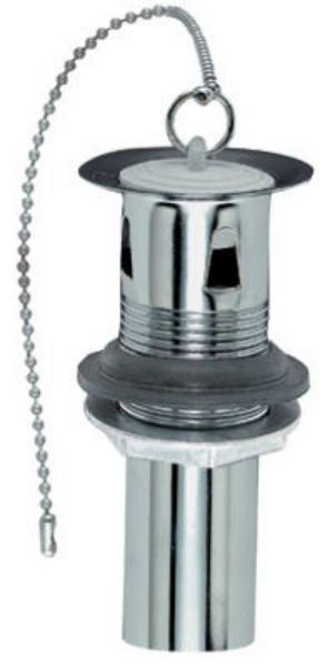 Keeney® 681K Chrome Plated Co Plug, 1-1/4" x 5", 22-Gauge