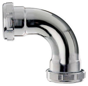 Keeney® 673K Repair Coupling 90-Degree, 1-1/4" x 1-1/4", Chrome Plated