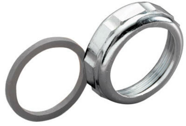 Keeney® 918DK Die Cast Slip Joint Nut w/ Washer, 1-1/2" x 1-1/2", Chrome Plated