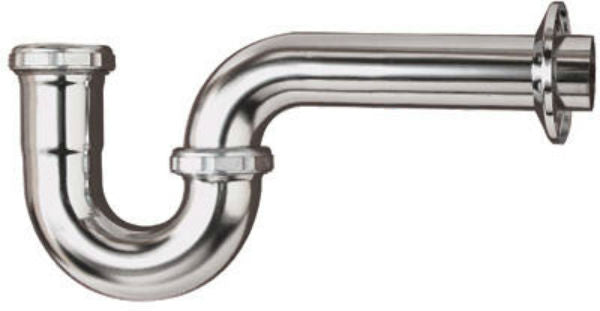 Keeney® 305K Chrome Plated P-Trap, 1-1/2" x 1-1/2", 17-Gauge