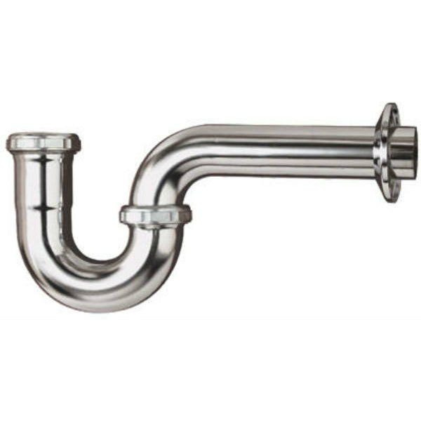 Keeney® 304CK Chrome Plated P-Trap, 1-1/2" x 1-1/2", 22-Gauge