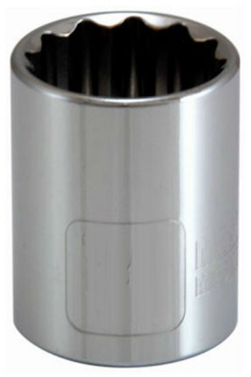 Master Mechanic 105452 12-Point Socket, 1/2" Drive, 1"