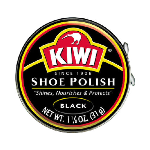 Kiwi 10111 Shoe Paste Polish, 1-1/8 Oz, Black