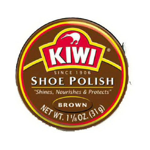 Kiwi 10113 Shoe Paste Polish, 1-1/8 Oz, Brown