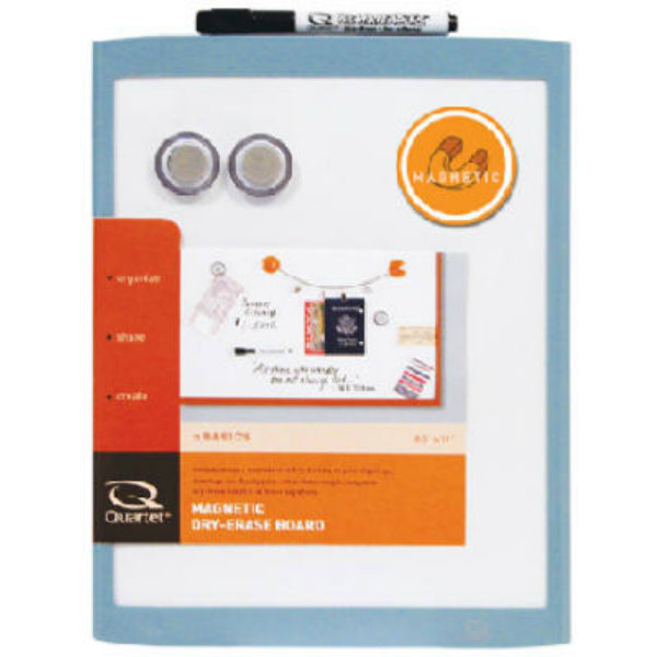 Quartet® MHOW8511 Plastic Frame White Magnetic Dry-Erase Board, 8.5" x 11"