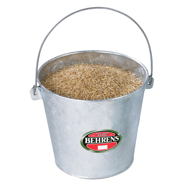 Behrens 1522 Hot Dipped Stable Pail with Reinforced Handle, 22 Qt