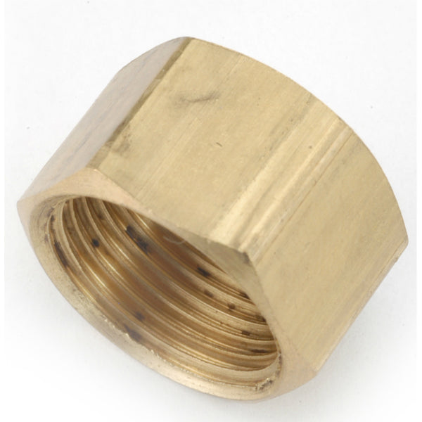 Anderson Metals 54840-06 Flare Space Heater Cap, 3/8"