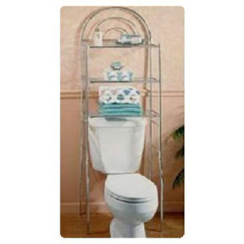 Zenith 2501S Tubular Freestanding Decorative Spacesaver, Chrome