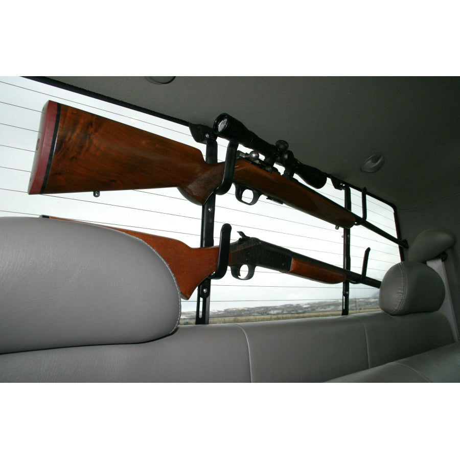 Allen™ 18500 Metal Gun and Tool Rack for Autos, Black