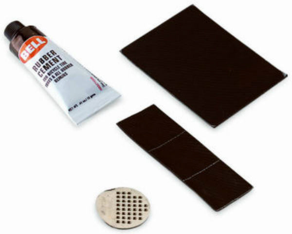 Bell 1007093 Patch-It Tube Repair Kit, Glue On Patches For Sure Holding Power