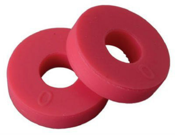 BrassCraft SCB2096 Flat Faucet Washer, 17/32" OD, Red