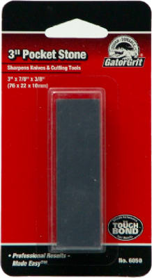 Gator 6050 Pocket Sharpening Stone, 3" x 7/8" x 3/8"